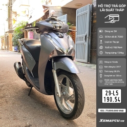 Xe Máy Honda SH 125i ABS 2017 Xám ( 29L5 -190.54 )