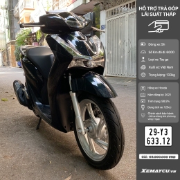 Xe Máy Honda SH 125i CBS 2021 Đen ( 29Y3-633.12 )