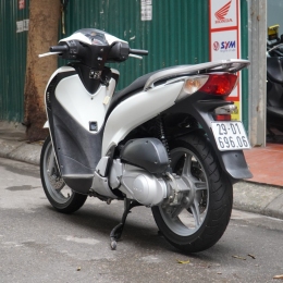 Xe Máy Honda SH 125i Nhập Khẩu 2011 Trắng