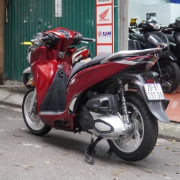 Xe Máy Honda SH 350i ABS 2022 Máy Thái Đỏ