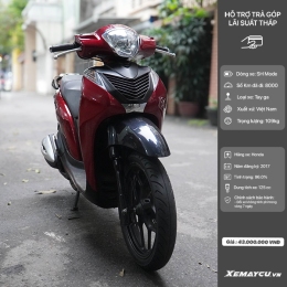 Xe Máy Honda SH Mode 125CC 2017 Đỏ