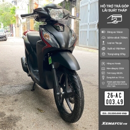 Xe Máy Honda Vision 110CC 2024 Đen (26AC-003.49)