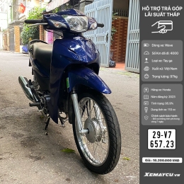 Xe Máy Honda Wave 110CC 2023 xanh ( 29V7-657.23 )