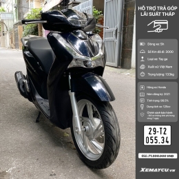 Xe Máy Honda SH 125i CBS 2021 Đen ( 29T2-055.34 )